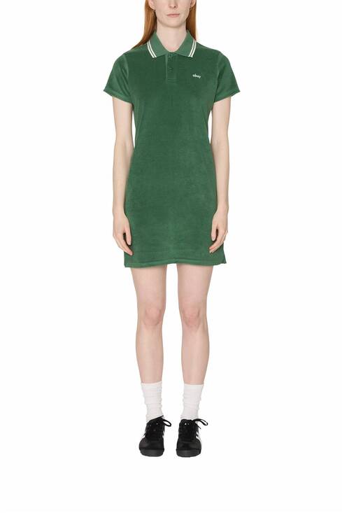 OBEY CLOTHING Dresses & Skirts - NEW OBEY CLOTHING lucia polo dress in green